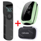 Rechargeable Medical Oximeter Strap Lanyard Fingertip Pulse Oximeter Blood Oxygen Saturation Monitor Digital LED Display Child