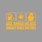 GAS,GRASS OR ASS NOBODY RIDES FOR FREE creative&funny stickers for cartoon fans&lover,high quality for car trucks motorcycles