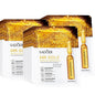 10-Piece Set Sadoer 24K Gold Vitamin C Hyaluronic Acid Mask Moisturizing Firming Hydrating Facial Care Mask Skincare Products