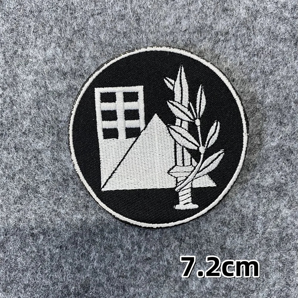 Israeli Army Forces Flag Tactical Patch for Clothes Hook&Loop Embroidery Morale Badge Paramedic Israel Outdoor Backpack Sticker