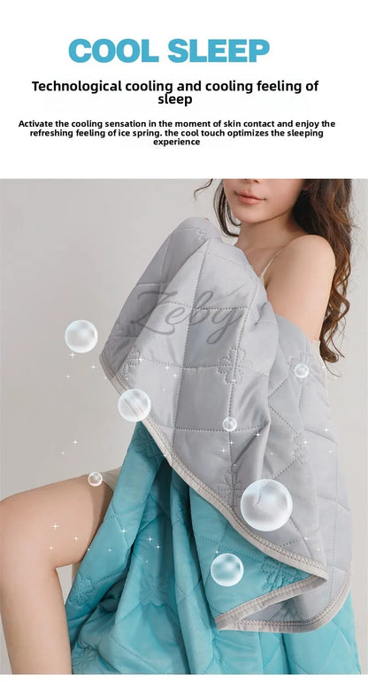 Grade A Cooling Summer Blanket for Bed Soft Breathable King Summer Quilt Queen Air Condition Comforter Lightweight Cool Duvet