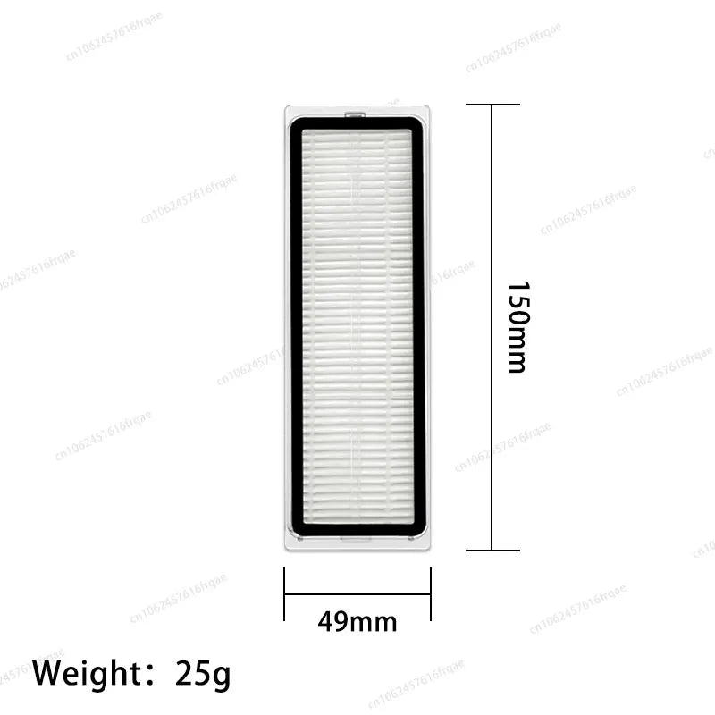 For Xiaomi Robot Vacuum H40 / OV51 Accessories Main Side Brush Mop Cloth HEPA Filter Dust Bag Replacement Spare Parts
