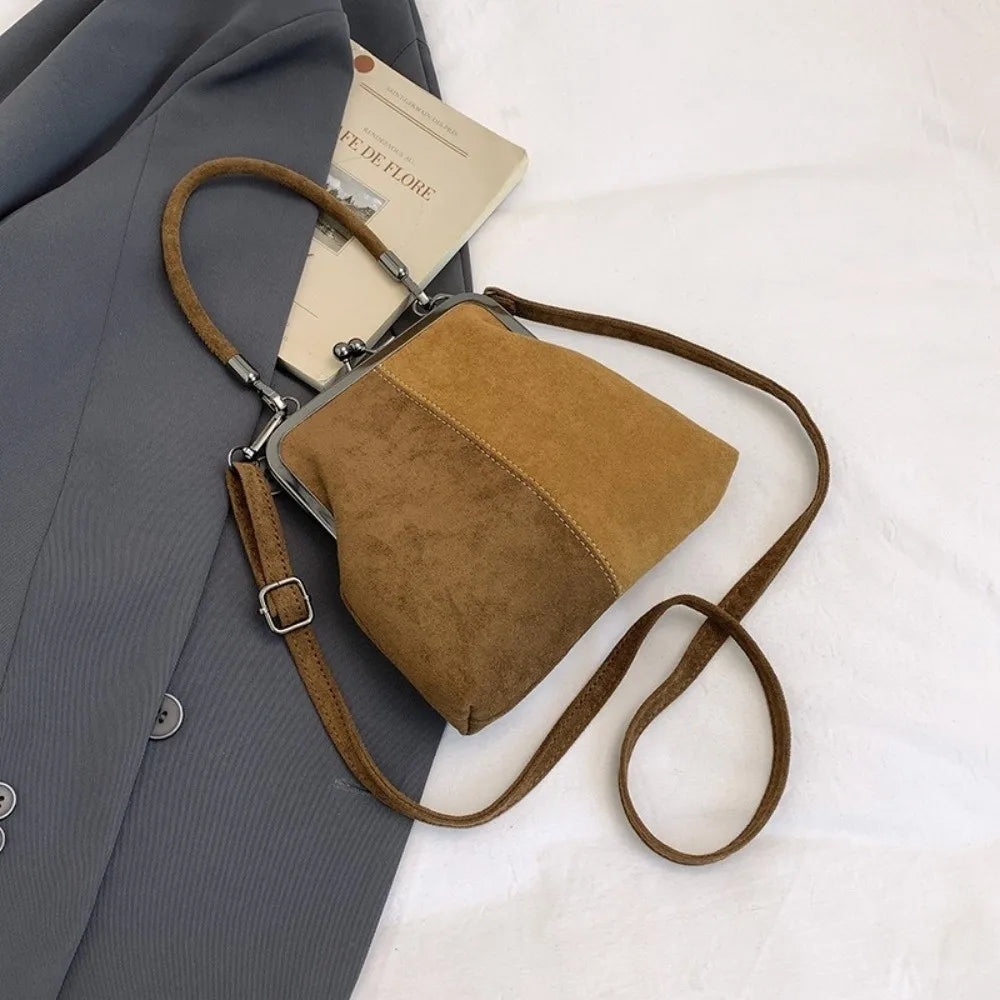 New Vintage Style Women Handbag Fashionable Navy Blue Designer Shoulder Bag Versatile Lady‘s Denim Purses Crossbody Bags