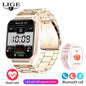 LIGE Women Smart Watch I68 Waterproof Bluetooth Call Watch for Women Smartwatch Ladies Sport Fitness Tracker Watches Men Watch