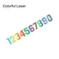 Car Side Door Custom Number Styling Stickers For 0 1 2 3 4 5 6 7 8 9 Auto Tuning Accessories Vinyl Film Decoration Decals