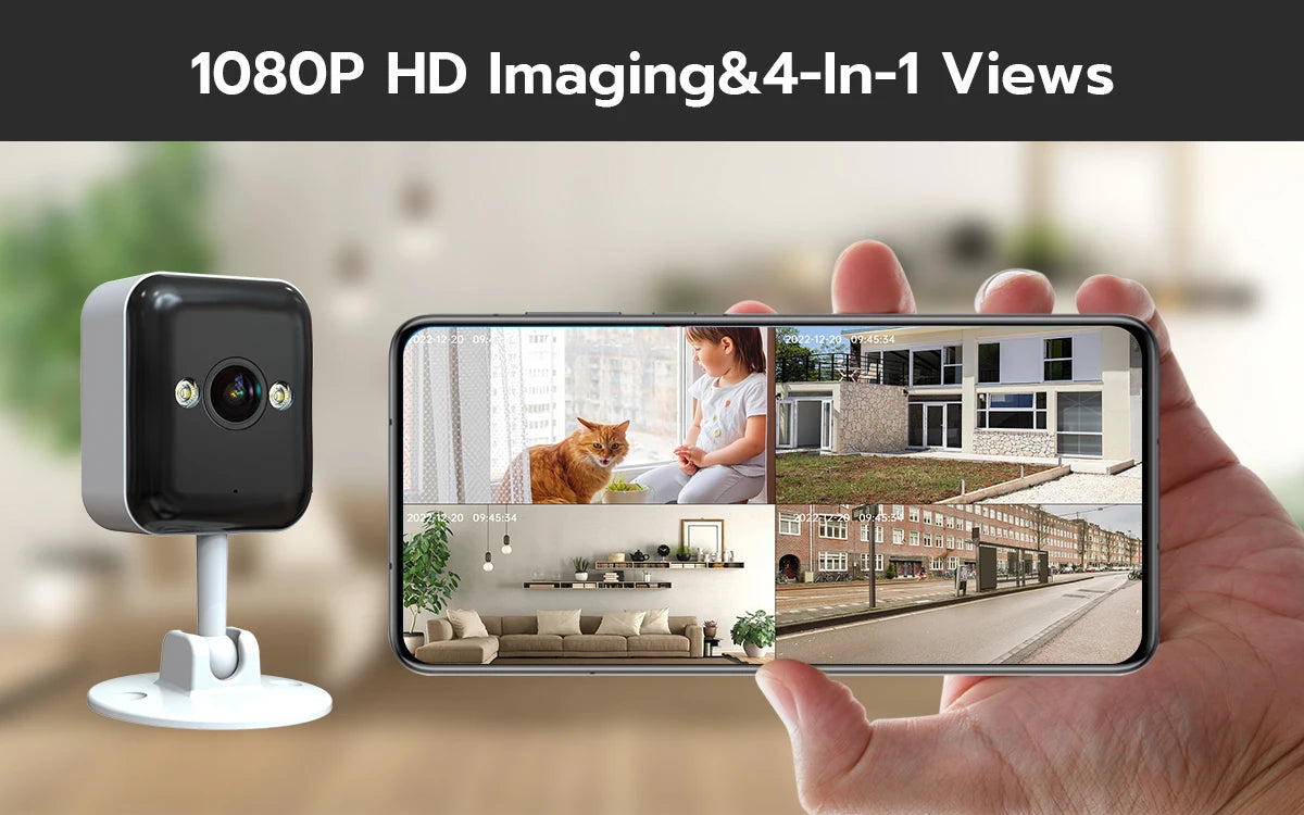 TYRVE 1080P Wifi IP Camera Outdoor CCTV Surveillance Camera 5x Digital Zoom Color Night Mini Security Camera Home Baby Monitor