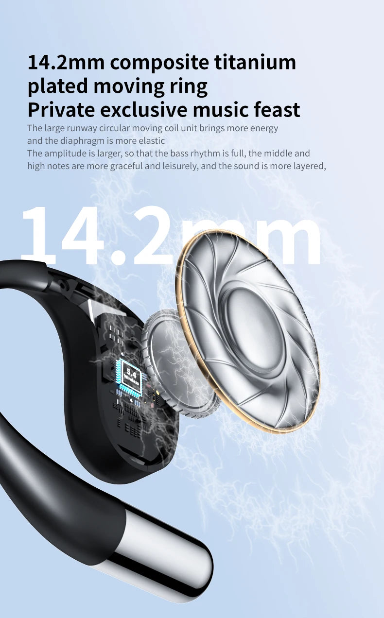 2026AI Smart Translation Headphones Sports Bluetooth Wireless Earbuds - Real-Time 144-Language Translator with Free Lifetime App