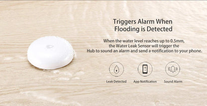 Aqara Water Leak Sensor SJCGQ11LM Zigbee Flood Detector Alarm Security Water Immersing Detector for Mijia Apple Homekit APP