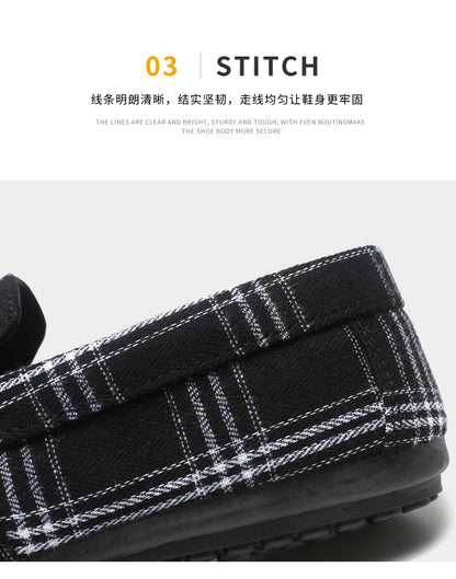 Classic Design Loafers Men Summer Slip-on Men's Casual Shoes Breathable Flat Shoes Comfy Non-slip Driving Shoes Man Moccasins