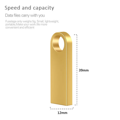 Metalowy pendrive USB 2.0 64GB Kreatywny Pendrive USB 2.0 Szybki Pendrive z możliwością personalizacji logo i zdjęć
