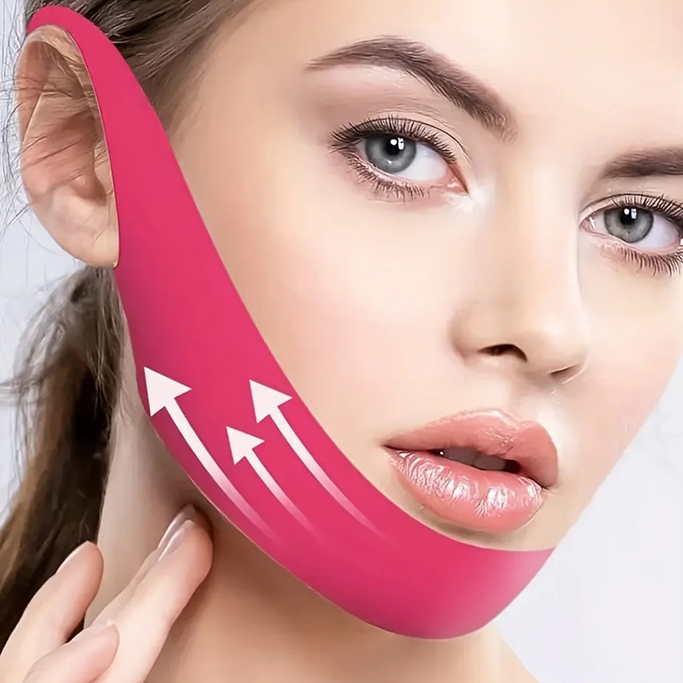 Useful V-Line Slim Slim Face Mask Tight Double Chin Lift Up Facial Bandage Correction Face Mask Lifting Double Chin