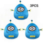 Alien Pou Plush Toy, Black Hat Gentleman Pou Plush, Alien Stuffed Doll Birthday Easter Children's Day Halloween Christmas Gift
