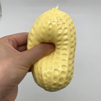 Crunchy Squishy Caramel Pudding Stress Ball Fidget Toys Food-shaped Pudding ASMR Sensory Stress Relief Toys for Adults Gift