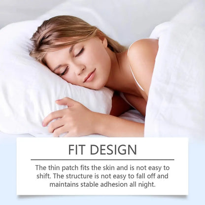 Gentle Safe Sleep Support Acupoint Patches Deep Relaxing Anti‑Insomnia Stickers Stress Fatigue Reliever Portable Sleep Aid Patch