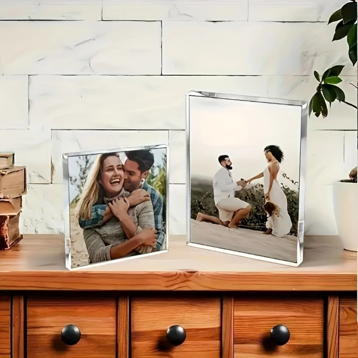 Custom Personalized Photo Cubes—Suitable for Any Occasion, Available in Various Sizes, and the Perfect Gift.