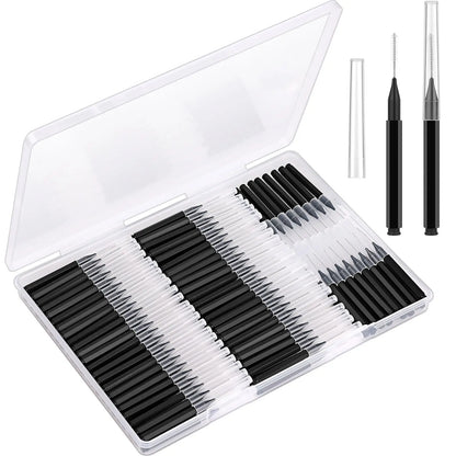 20/50PS Portable Mini Eyebrow Brushes Disposable Eyelash Brow Lifting Brush Applicators Lash Extension Comb Beauty Makeup Tools