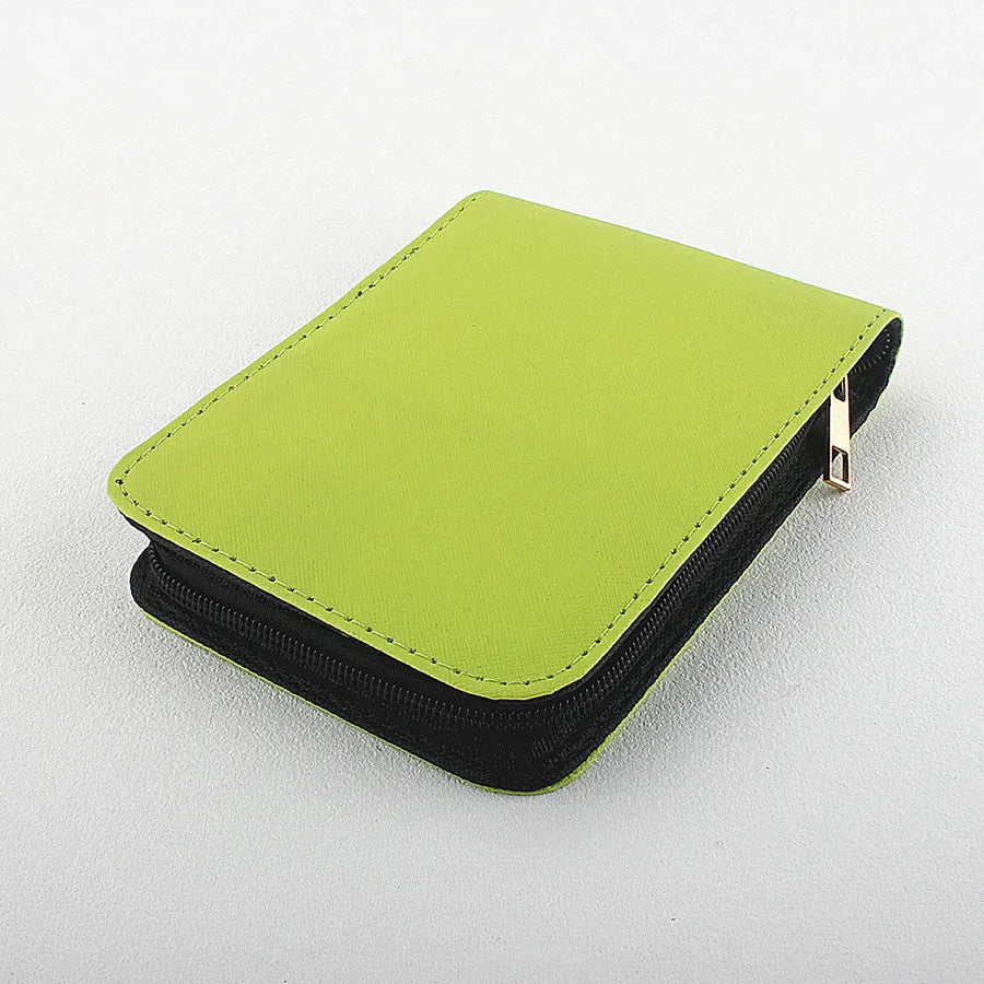 12 Slots Fountain Pen Case Pencil Case Pouch Bag PU Leather Case for JINHAO Pens