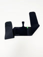Microphone transmitter waist belt waist strap leg strap waist strap skin black light elastic nylon Velcro fabric Single pocket