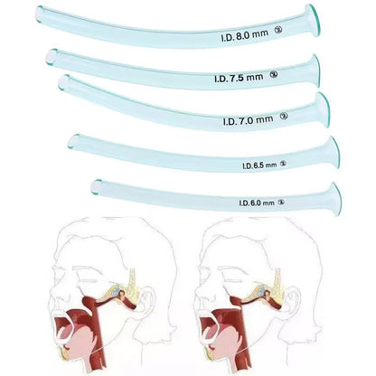 Medical tool to help insomnia, simple sleep, disposable, 6/6. 5/7/7 .5/8.0 mm nasal pharyngeal airway, nasal pharyngeal tube