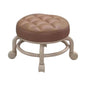 Low Rolling Stool Roller Seat Adults Child Round Foot Rest Low Height with Wheel