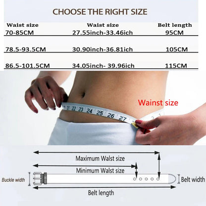 Stylish Women's Belts High Quality WaistBest Matching Dress Jeans Waistband for Lady straps for women LB2146