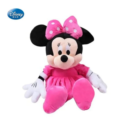 20cm Mickey Mouse Plush Toys Kawaii Anime Mickey Minnie Stuffed Plush Models Decoration Dolls for Boys Girls Birthday Gifts