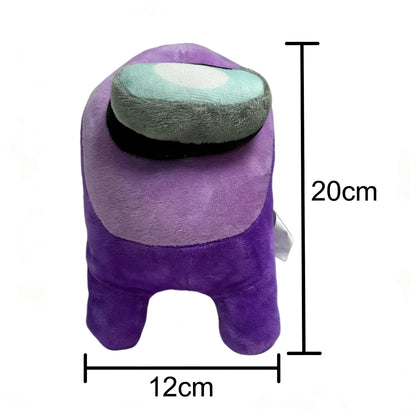 Purple Figurine Toys Sculpture Action Figure Decoration PVC Sculpture Cute Sculpture Desktop Home Ornament