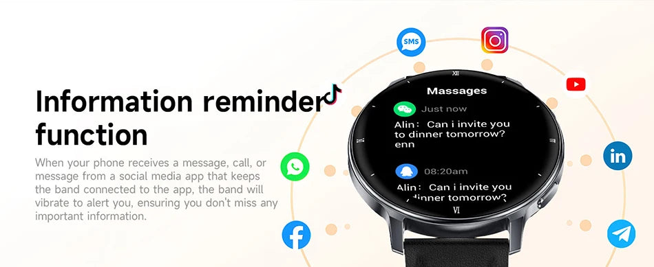7.6MM Smart Watch 1.32'' AMOLED HD Screen Men Women Sports Watches LED Flashlight BT Call Heart Rate Health Care Smartwatch 2026