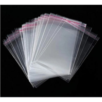 3x4 Inch Self-Sealing Cellophane Bags: 100-Pack Clear Resealable OPP Bags for Cookies, Candy, Jewelry & Small Gifts