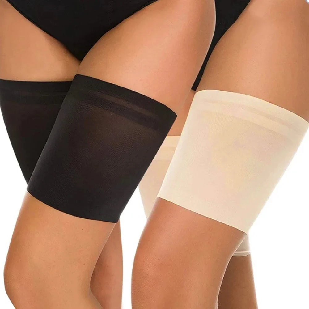 1Pair Thigh Compression Sleeve Brace Support Compression Recovery Thigh Wrap Pain Relief for Sore Hamstring Quad Sweat Men Women