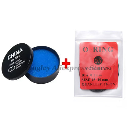 Watch Gasket Grease Watch Case Rubber Waterproof O-Ring Seal 0.5/0.6/0.7/0.8mm Oil-resistant Watch Repair Tool for Watchmaker