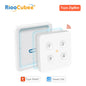 RiooCubee Zigbee EU Multi-Button Scene Switch Tuya Smart Life App Remote Control Smart Home Scene Linkage Control Home Assistant