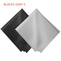 Black/Gray Microfiber Cleaning Cloth 15x15cm for Sunglasses Eyeglasses Lens Accessories Soft Dust-Free Glasses Care