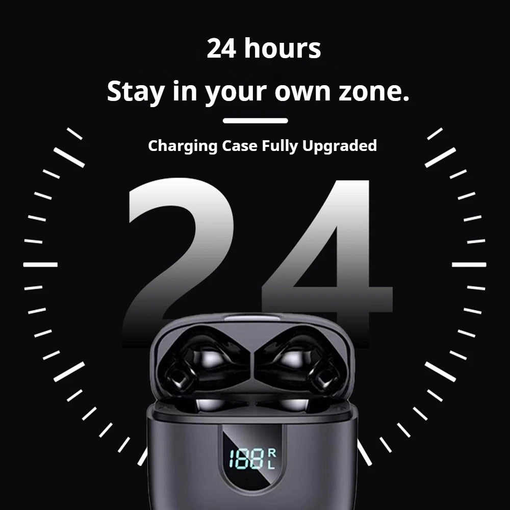 A18 AI Translator Earbuds  164 Languages BT5.4  Noise Cancellation  HD Call   Touch Control  Waterproof
