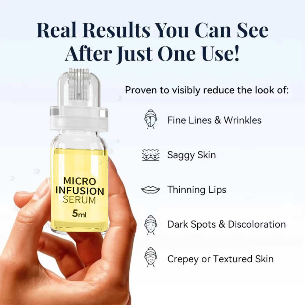 Korean Ultra-Moist Anti-Aging Serum Collagen & Hyaluronic Acid Elasticity Lift, Pore Care, Glow & Long-Lasting Hydration Roller