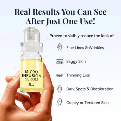 Korean Micro Molecule Anti-Aging Serum Kit Collagen Hyaluronic Acid Anti-Wrinkle Firming Pore Minimizing & Hydrating Daily Care