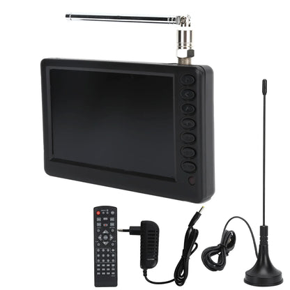 Digital Television LEADSTAR 5‑Inch Pocket Digital TV Portable FM ATV Bracket High‑Resolution Mini TV Multifunctional Mini TV