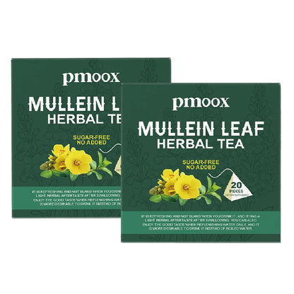 Mullein Leaf Herbal Tea - Supports lung and respiratory health - Supports daily wellness - Caffeine-free, sugar-free, vegan