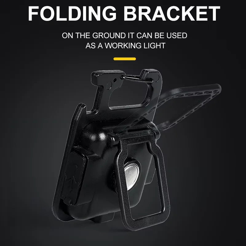 Convenient Carry-on Keychain Camping Light Multi-function COB Rechargeable Emergency Light Mini High Bright Camping Lights