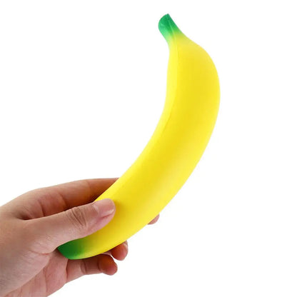 Banana Reducer Slow Rising Banana Squeeze Simulation Banana Yellow Green Squeeze Pinch Pu Fruit Squeeze Birthday Gift