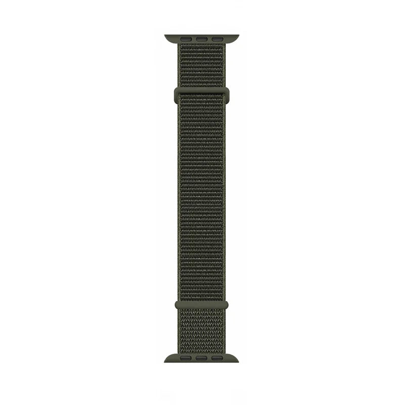 Nylon Loop Strap for Apple Watch Band 46mm 40mm 44mm 45mm 42mm 41mm 38mm Smart Belt Bracelet for IWatch Ultra 49mm 8/7/6/SE/5/4