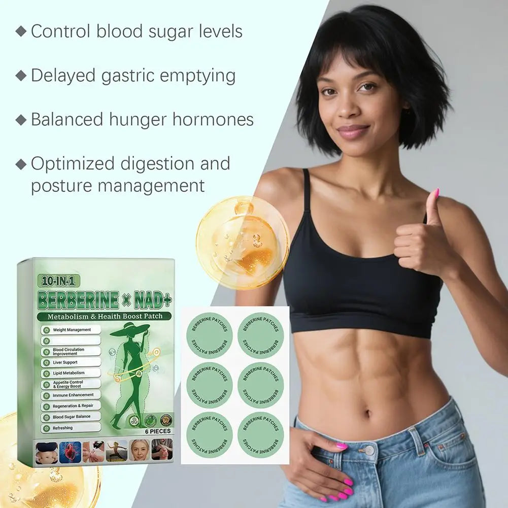 6PCS Moringa Composite Microneedle Patch Health Support Body Firming Nano Patch Natural Ingredients Microneedle Sticker ﻿