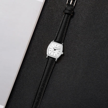 2PCS/Set Fashion Casual Women Watches Leather Strap Quartz Wristwatch Reloj Mujer Girls Clock Gift（Without Box）