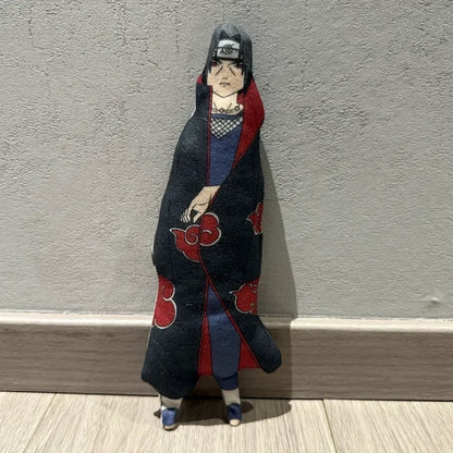 28cm NARUTO Plush Toy Kakashi Anime Cosplay Keychain Cotton Doll Slender Twistable Shape Room Abstract Model Decoration Gift Toy