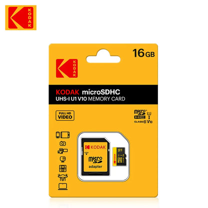 KODAK 100% Original Micro sd Card 16GB 32GB 64GB 128GB 256GB Microsd Memory Card Class10 SDXC U3 4K TF Card for Drone Phone