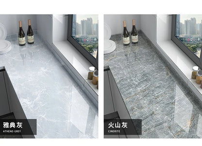 10M x 80CM Marble Self Adhesive Wallpaper Waterproof Oil Proof Kitchen Stickers Thermostability Decorative Film Home Decor