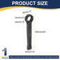 Uxcell Box End Striking Ring Wrench 17mm-48mm Metric CR-V Steel 12-Point Flat Strike Wrench Baking Paint Single Head Spanner
