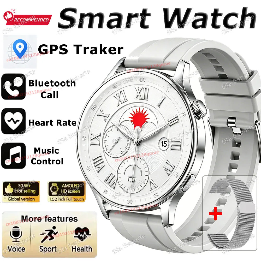 Watch 5 Pro for for Men Smart Watch Bluetooth Call Sports Fitness Men's Wristwatch Heart Rate Monitor Waterproof Smartwatch Hw12