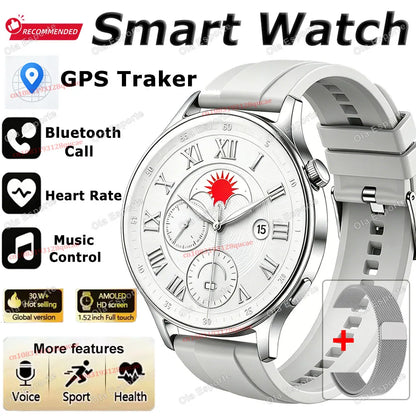 Watch 5 Pro for for Men Smart Watch Bluetooth Call Sports Fitness Men's Wristwatch Heart Rate Monitor Waterproof Smartwatch Hw12