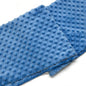 Minky Dot Fabric For Baby Comfort Blankets 1mm Pile Length Polyester Single Sided Swaddle Baby Crying Comfort Plush Fabric